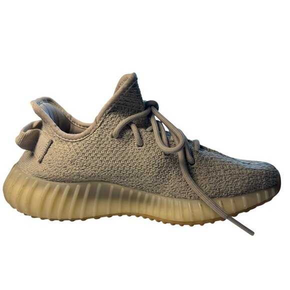 Adidas Yeezy Boost low sneaker 350 V2 Sesame Mens Size 5 Gray Gum Sole F99710 - Picture 5 of 14